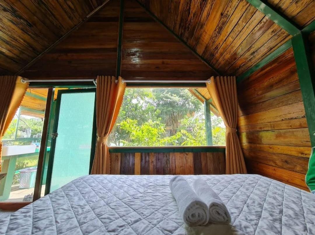 Ngoc Tien Farmer Eco Lodge กั๊ตเตียน ภายนอก รูปภาพ